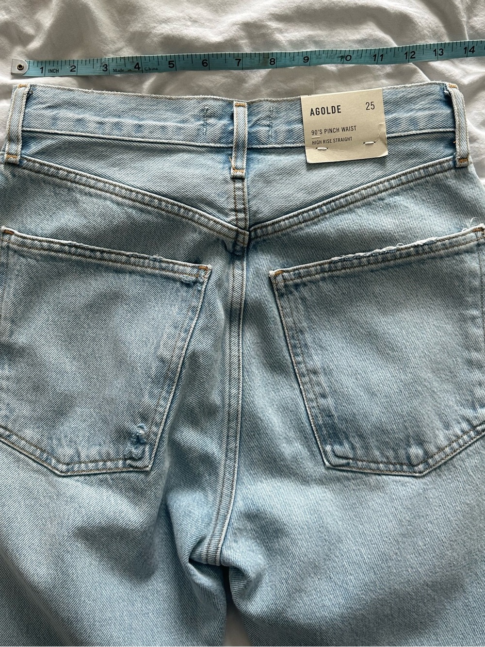 Agolde 90’s Pinch Waist High Rise Straight Jean - Picture 7 of 11